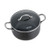 Aluminum Stock Pot, 8-Quart Nonstick Ceramic Coated Pot with Glass Lid, PFOA-Free, PFAS-Free, Compa