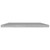 Bookshelf Boards 8 pcs Concrete Gray 39.4"x7.9"x0.6" Engineered Wood