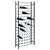 Wine Rack for 96 Bottles Black Iron