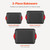 Baking Pans Set, 3-Piece, Nonstick Carbon Steel Cookware Sheets & Trays, Stackable Kitchen Oven Bak