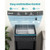 Water Dispenser with Ice Maker, 3-in-1 Floor-Standing Water Dispenser, 33 LBS/24H, 9 Cubes/7 Min Fa