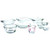 15-Piece Glass Bakeware Set - Dishwasher Oven Microwave & Freezer Safe