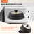 Microwave Splatter Cover & Mat, 10.8" Collapsible Microwave Lid for Food, 500?°F Heat-Resistant Sil