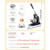 Button Maker Machine, 3 in, Pin Maker Machine with 500pcs Button Parts, Circle Cutter, Hex Wrenches