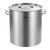 Stainless Steel Stockpot, 54L Large Cooking Pots, Cookware Sauce Pot with Basket, Lid, and Handle, 