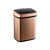 3-Gallon Motion Sensor Touchless Stainless Steel Trash Can in Copper Gold Finish