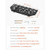 Shelf Pin Jig and Hinge Jig Two-in-One, Aluminum Alloy Cabinet Hardware Hole Drilling Template with