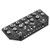 Shelf Pin Jig and Hinge Jig Two-in-One, Aluminum Alloy Cabinet Hardware Hole Drilling Template with