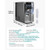 Ice Maker Water Filter Dispenser, 4-in-1 Countertop Ice Making Machine with Room Temperature, Hot &