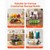 2 Tier Fruit Basket, Countertop Fruits Vegetable Bowl with Banana Hangers, Metal Wire Storage Stand