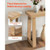 36 in Console Table, Modern Desk Behind the Couch, Wooden Rectangle Entrance Desk, Narrow Long Sofa
