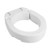 Raised Toilet Seat, 300 lbs Load Capacity, 3.5-Inch Lift Height, Commode Elevated Toilet Seat Riser