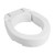 Raised Toilet Seat, 300 lbs Load Capacity, 3.5-Inch Lift Height, Commode Elevated Toilet Seat Riser