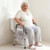 Raised Toilet Seat with Arms, 400 lbs Load Capacity, Adjustable Height and Width, Commode Cushion P