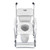 Bedside Commode Chair with Wheels, 350 lbs Capacity, 4-in-1 Portable Toilet and Raised Toilet Seat 