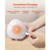 Sound Machine, 18 Soothing Sleep Sounds, 7-Color Night Light, 6-in-1 White Noise Sound Machine with