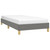 Bed Frame without Mattress Dark Gray 39.4"x79.9" Twin XL Fabric