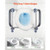 Raised Toilet Seat with Arms, 300 lbs Load Capacity, Adjustable Height, Widened Commode Elevated To