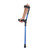 Forearm Crutches for Adults, 11-Level Height Adjustable Walking Crutches with 4-Level Upper Cuff, L