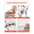 Sliding Shower Chair, 400 lbs Capacity Tub Transfer Bench for Bathtub, Heavy Duty Shower Bench with