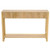 47 in Console Table, Farmhouse Desk Behind the Couch with Drawers and Bottom Storage Shelf, Wooden 