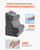 Wedge Pillow for Sleeping, 4 Pcs Adjustable Orthopedic Bed Wedge Set, Support Arm Leg Neck Shoulder