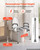 Raised Toilet Seat with Handles 350 lb Handicap Elevated Toilet Riser, for Seniors, Elderly & Disab
