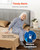 Early Alert Bed Alarm System, Wireless Bed Sensor Pad with Call Button & Pager, Pre-Alert Safety Be