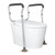Toilet Safety Rail, Bathroom Toilet Seat Frame, Adjustable Width & Height Fit Most Toilets, Support