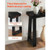 56 in Console Table, Modern Desk Behind the Couch, Wooden Rectangle Entrance Desk, Narrow Long Sofa