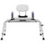 Sliding Shower Chair, 400 lbs Tub Transfer Bench for Bathtub with Swivel Seat, Shower Bench with Pi