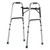 Folding Walker, 2-Button Folding Walkers with 8-Level Adjustable Height and Durable Handles, Lightw