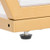 Marble Console Table, 3 Tiers Modern Console Table for Open Storage, Golden Geometric Table with Ir