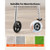 Folding Walker, 2-Button Foldable Walker with 5" Wheels & 8-Level Adjustable Height, 350LBS Loading