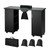 Manicure Table, Nail Table Station with Electric Dust Collector, Moveable Nail Tech Desk with 8 Whe