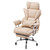 Executive Office Chair with Footrest, 400lb Capacity Office Chair with Lumbar Pillow & Removable Ar