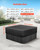 Outdoor Hot Tub Cover, 93 x 93 x 20 Inch Weatherproof and Waterproof Hot Tub Cover Protector, 600D 