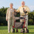 Rollator Walker with Seat for Seniors, Foldable Rolling Walker, Lightweight Aluminum Mobility Walki