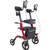 Rollator Walker with Seat for Seniors, Foldable Rolling Walker, Lightweight Aluminum Mobility Walki