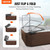 Hydraulic Hot Tub Cover Lift, Spa Cover Lift, Adjustable Width from 69 in to 96.5 in, Mounts on Bot