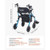 2-in-1 Rollator Walker & Transport Chair for Seniors, Foldable Rolling Walker Wheelchair, Lightweig