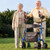 Rollator Walker with Seat for Seniors, Foldable Rolling Walker, Lightweight Aluminum Mobility Walki