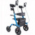 Rollator Walker with Seat for Seniors, Foldable Rolling Walker, Lightweight Aluminum Mobility Walki