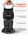 Kettlebell, Adjustable Kettlebell with 7 Weight Levels (5, 11.5, 18, 24.5, 31, 37.5, 44 lbs), Die-C