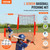 L Screen Baseball for Batting Cage, 7x7 ft Baseball & Softball Safety Screen, Body Protector Portab