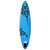  Inflatable Stand Up Paddleboard Set 144.1"x29.9"x5.9" Blue