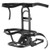 Golf Cart Rear Seat Bag Holder, 27.1 x 15.6 x 29.7 inch, Compatible with Most Golf Carts with Rear 