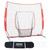 7x7 ft Baseball Softball Practice Net, Portable Baseball Training Net for Hitting Batting Catching 