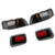 Golf Cart Light Kit, 12V, LED Headlight and Taillight Kit with Wiring Harness, Switch, Zip Ties, AB