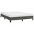 Bed Frame without Mattress Dark Gray 59.8"x79.9" Queen Velvet